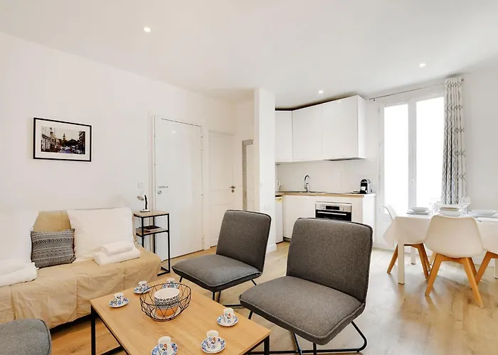 Apartamento Parisien Pour 4, Près De Montmartre París